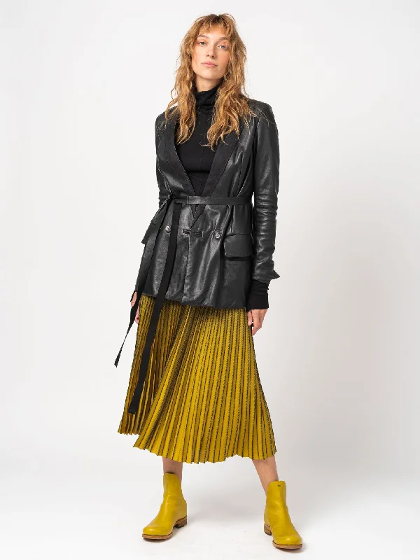 Plisse Midi Skirt lace skirt intricate