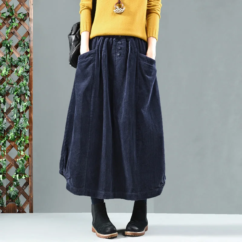 Navy Blue with flannel