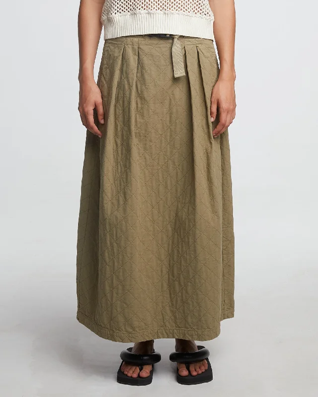 G.o.D Tulip Skirt Mighty Cotton Elmwood wool skirt sturdy