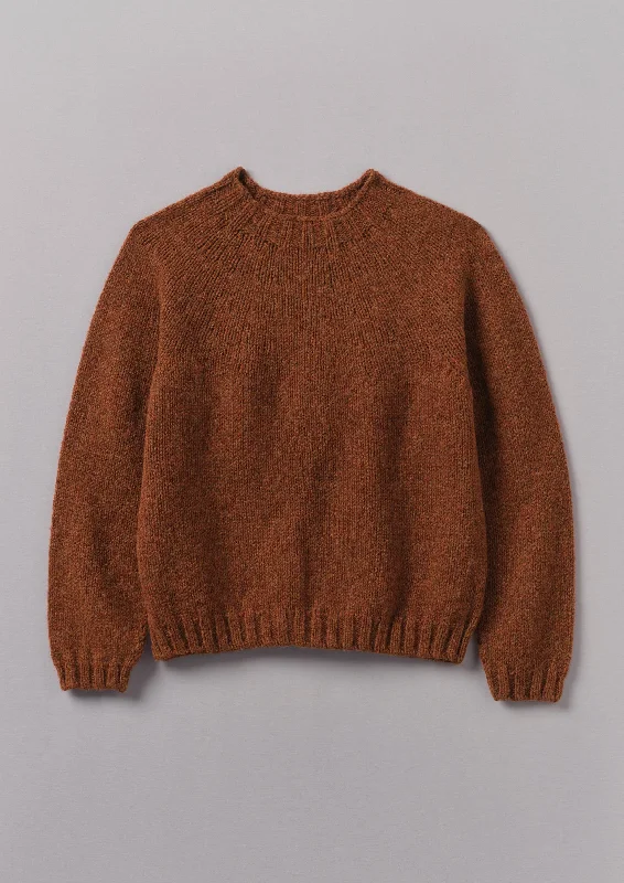 British Wool Sweater | Rowan Bright Pastel Dark