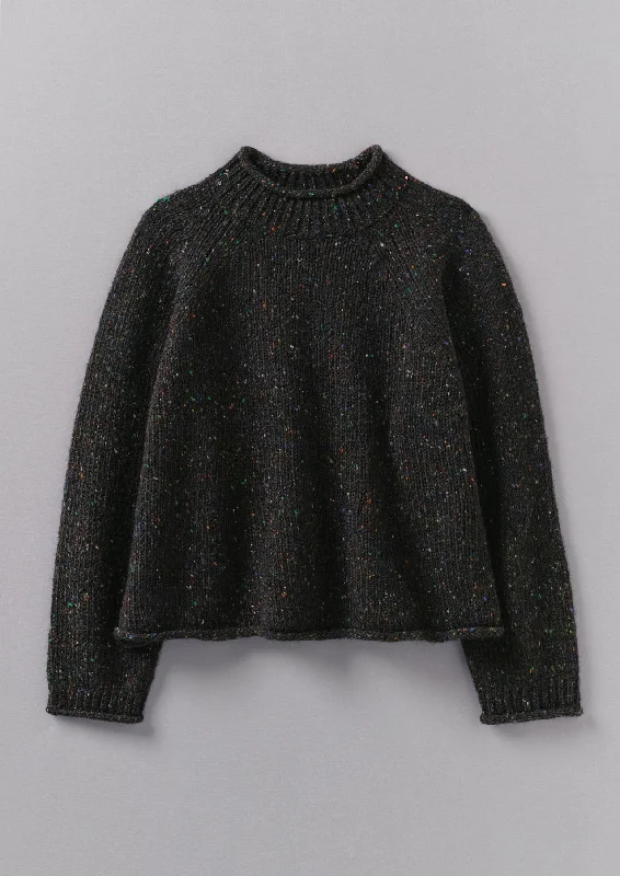 Orla Donegal Wool Sweater | Galaxy Elegant Classic Vintage