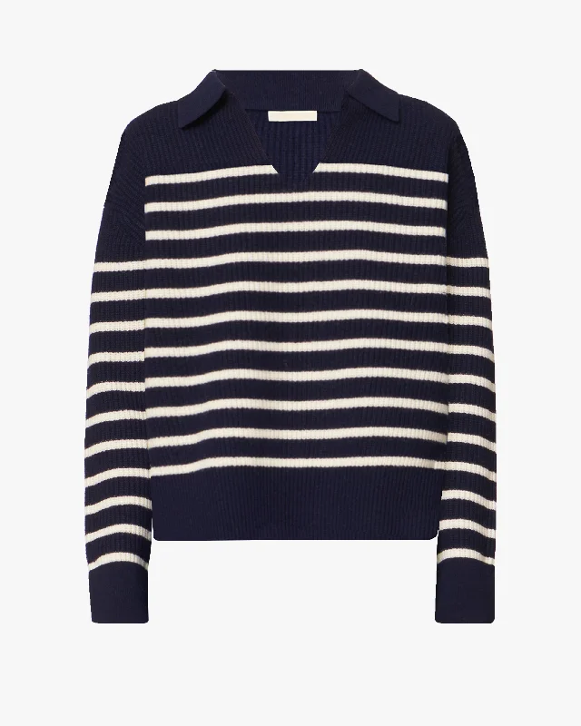 Valdi Polo Sweater High Neck Crew Neck V-Neck