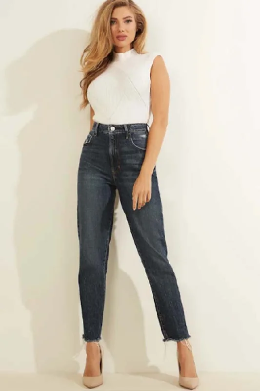 Guess Eco Slim Mom Jeans Elegant Wide-Leg Jeans