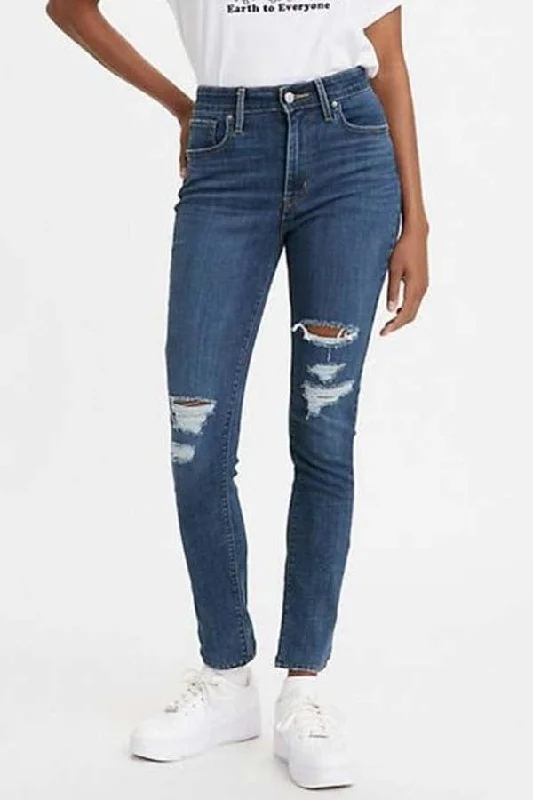 Levi 720 High Rise Super Skinny Jeans Comfortable Low-Rise Jeans