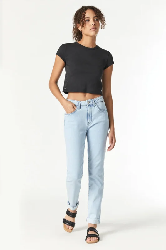 Mavi Kathleen Slim Boyfriend Jeans Casual High-Waisted Bootcut Jeans