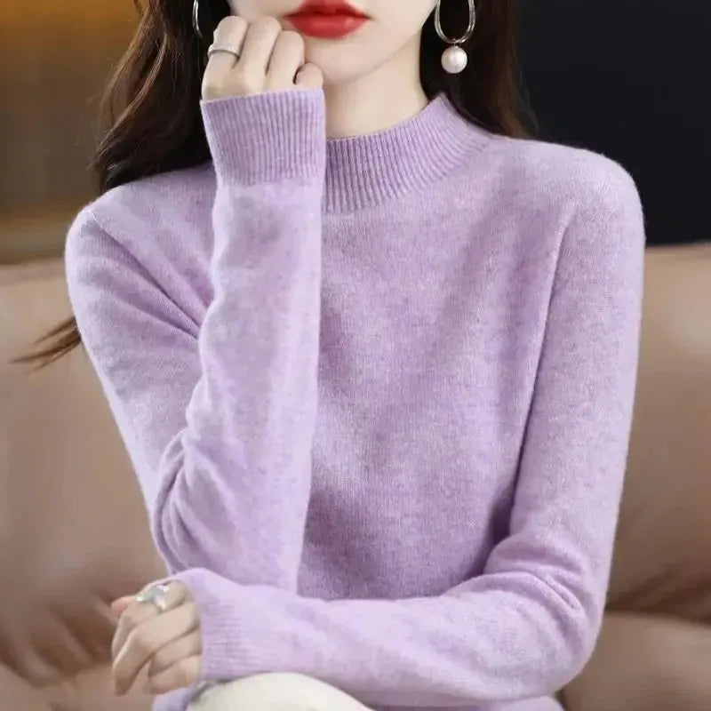 Loose Knit Bot Sweater Graphic Sweater Embroidered Appliqued