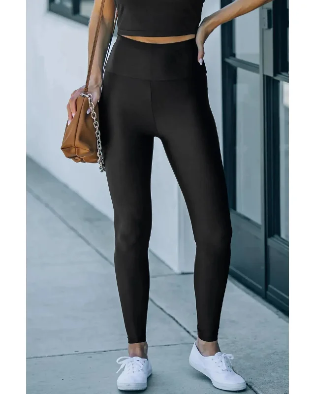 Azura Exchange High Rise Leggings with Waist Cincher - XL Trendy Activewear Leggings Azura Exchange High Rise Leggings with Waist Cincher - XL Trendy Activewear Leggings