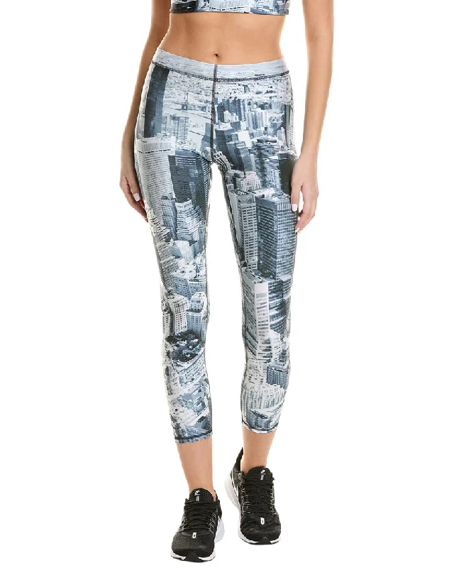 Terez Hi-Shine Slim Legging Stylish Printed Sport Leggings