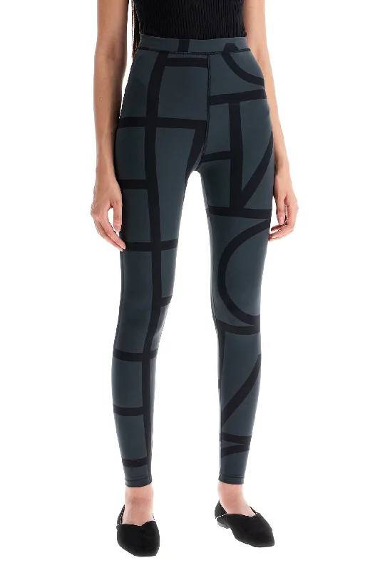 Toteme Monogram Leggings Comfortable Plus Size Leggings