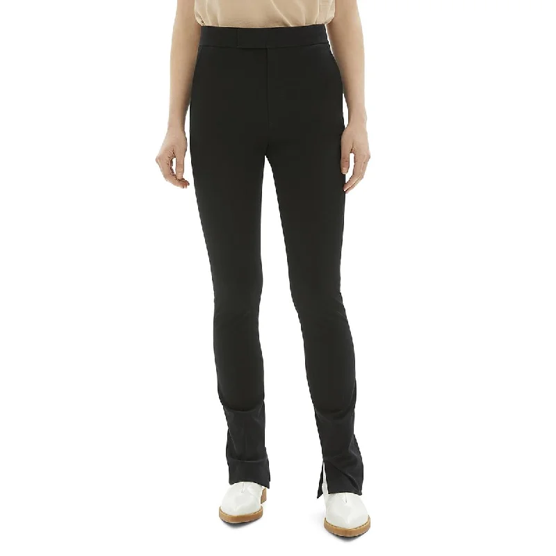 Rider Womens Split Hem Business Leggings Comfortable Running Leggings