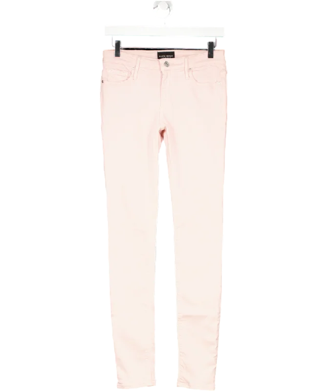 Black Orchid Pink Stretch Skinny Jeans W26 Classic Button Fly Jeans