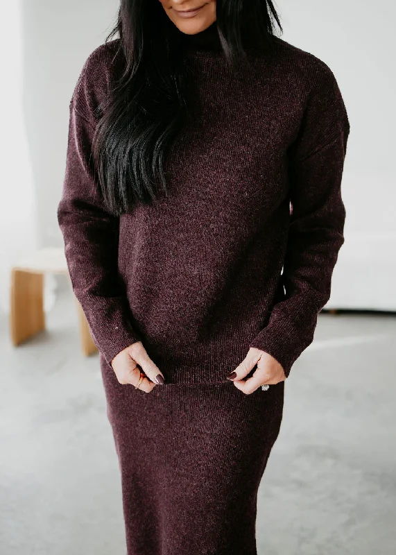 Dani Turtleneck Sweater Oversized Loose Flowy