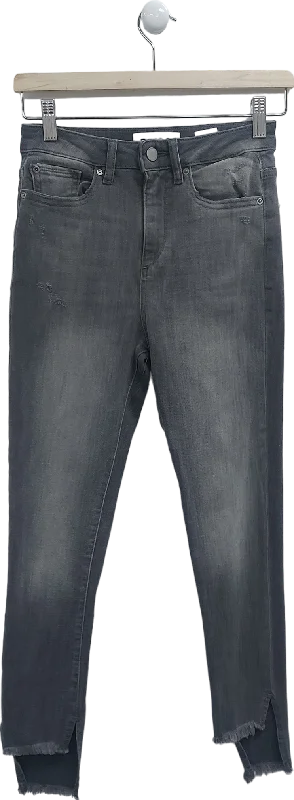 DL1961 Grey Chrissy Trimtone Skinny Jeans W24 Elegant Skinny Leg Jeans