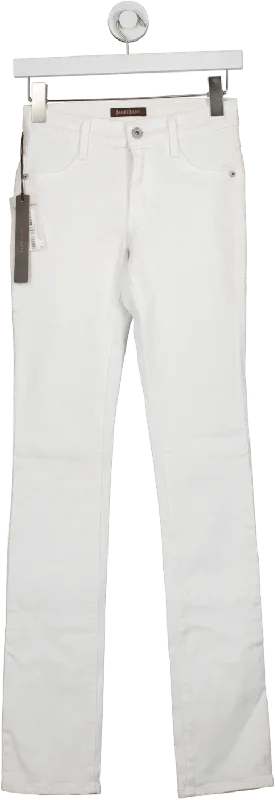 James Jeans White Hunter Straight Leg Jeans BNWT W24 Classic Black Denim Jeans