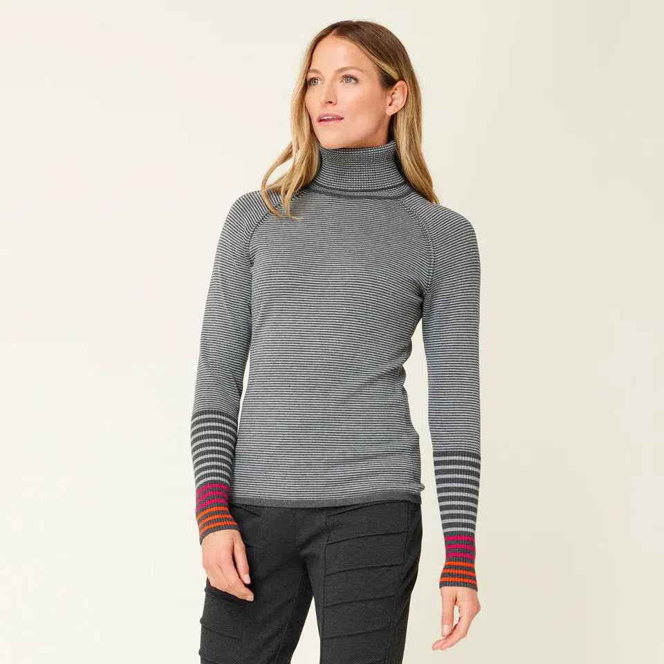 Krimson Klover Women's Cleo Sweater Silk Blend Satin Velvet