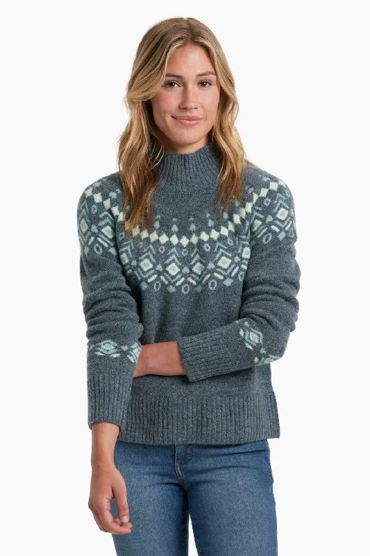 KÜHL Alpina Sweater Hooded Caped Shawl Collar