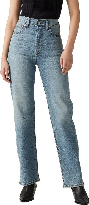 Ribcage Full-Length Jeans - Women's|-|Jean pleine longueur Ribcage - Femme Casual Bootcut Ripped Jeans