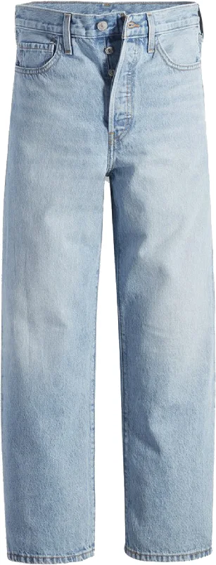 Ribcage Wide Leg Jeans - Women's|-|Jean Joli Thorax Jambe Large - Femme Elegant Wide-Leg Jeans