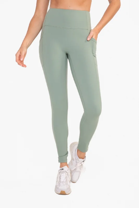 Newport Swoop Leggings Trendy Mesh Leggings