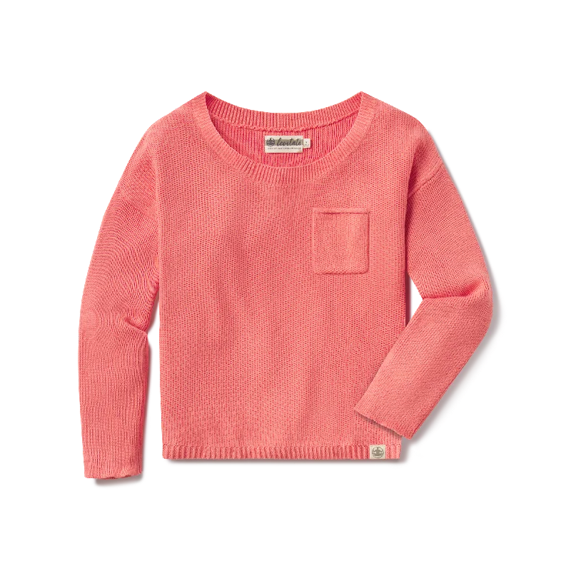 Ocean Bluff Sweater Satin Blend Silk Blend Wool Blend