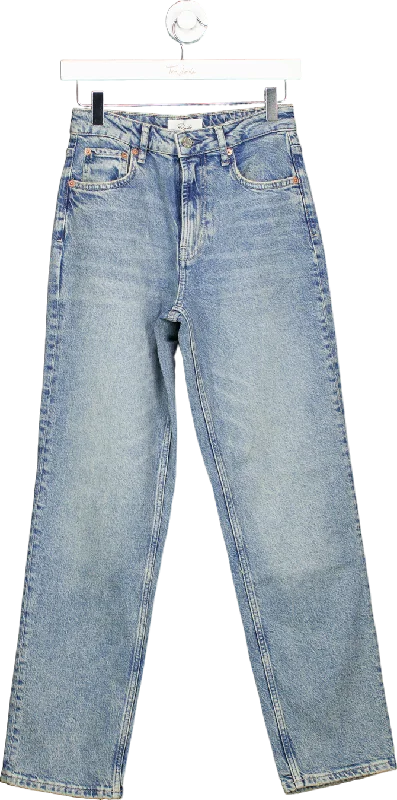 Rails Blue Denim Jeans UK 25 Stylish High-Waist Jeans