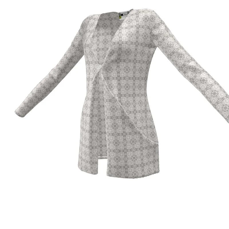 Sweetgum Lace Sweater with Pockets Collared Crew Neck Turtle Neck