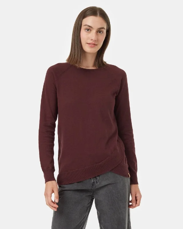 TENTREE Women's Highline Cotton Acre Sweater Mulberry Fleece Sweater Nylon Polyester TENTREE Women's Highline Cotton Acre Sweater Mulberry Fleece Sweater Nylon Polyester