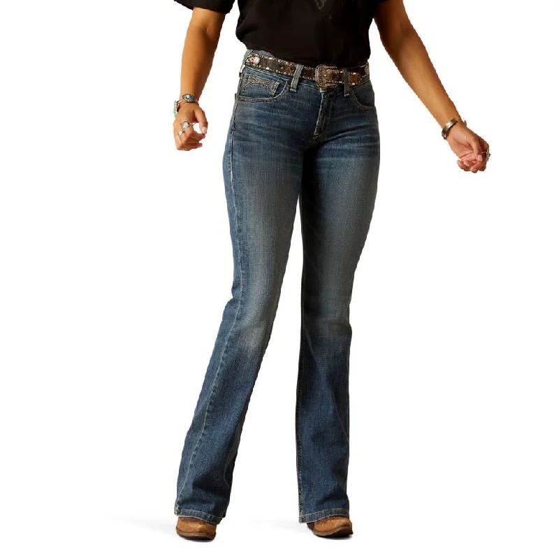 Ariat Ladies Ella Toronto Short Perfect Rise Jeans Comfortable Faded High-Rise Jeans Ariat Ladies Ella Toronto Short Perfect Rise Jeans Comfortable Faded High-Rise Jeans