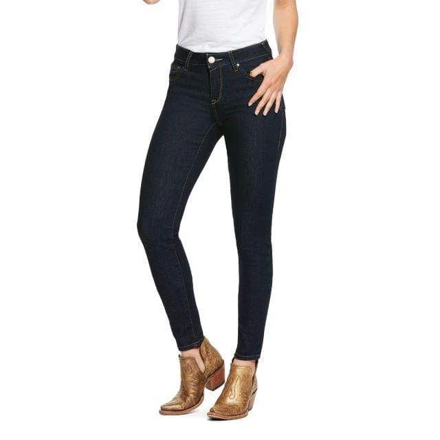 Ariat Jeans Womens Skinny Sidewinder Trendy Acid Wash Skinny Jeans