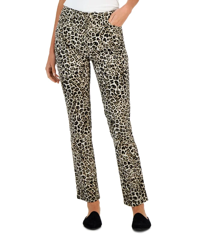 Charter Club Lexington Tummy Control Printed Jeans Trendy Bootcut High-Waisted Jeans Charter Club Lexington Tummy Control Printed Jeans Trendy Bootcut High-Waisted Jeans