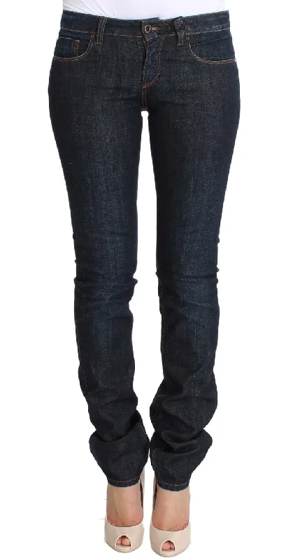 Chic Slim Fit Skinny Designer Jeans Cozy Tencel Blend Denim Jeans