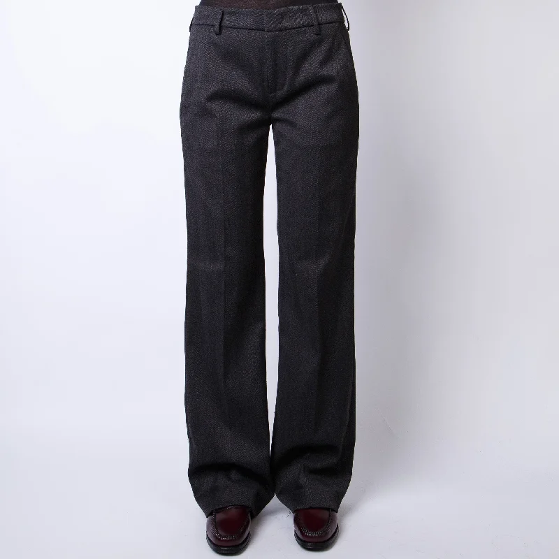 DONDUP JEANS DP783 OS0116D XXX 998 GRIGIO  Casual Wide-Legged Denim Jeans