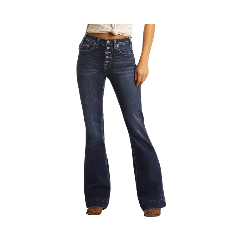 Panhandle Slim High Rise Extra Stretch Button Fly Trouser Jeans Chic Vintage-Inspired Denim Jeans Panhandle Slim High Rise Extra Stretch Button Fly Trouser Jeans Chic Vintage-Inspired Denim Jeans