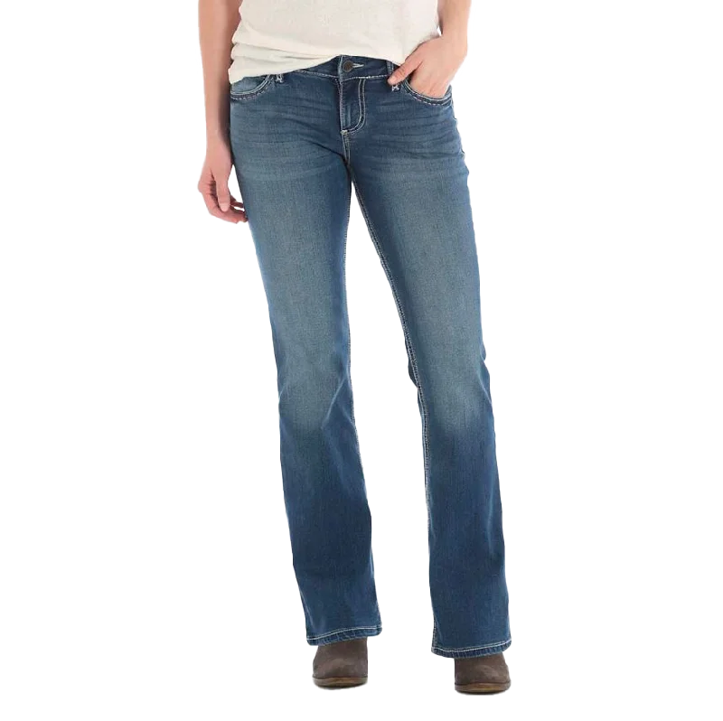 Wrangler Womens Retro Mae Jeans Chic Cropped Jeans