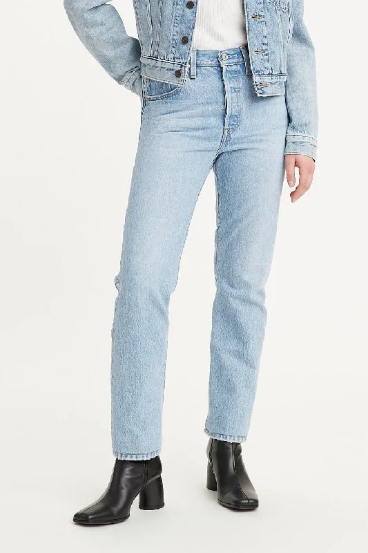 LEVI'S 501 ORIGINAL JEANS - LUXOR LAST Trendy Patchwork Denim Jeans
