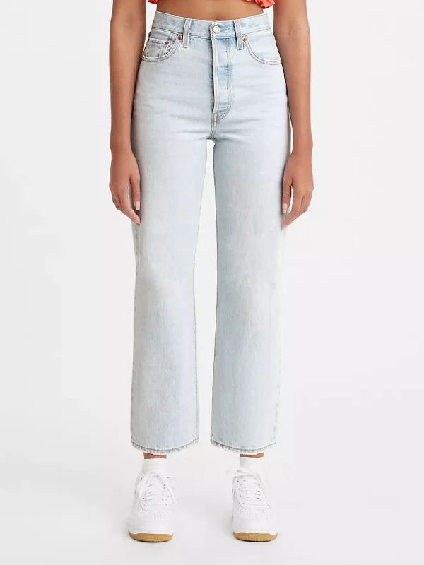 Ribcage Straight Ankle Ojai Shore Jeans Casual Straight-Leg Jeans