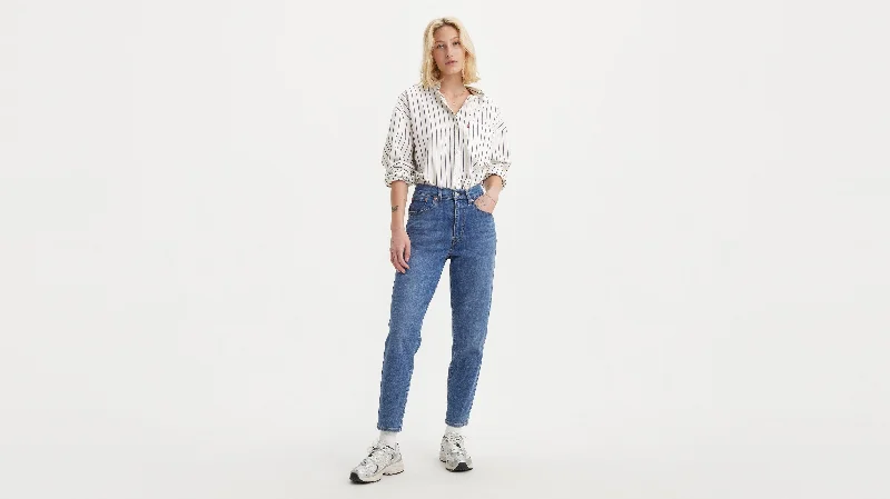 Levi's® Women's High-Rise Boyfriend Jeans Comfortable Drawstring Waist Jeans