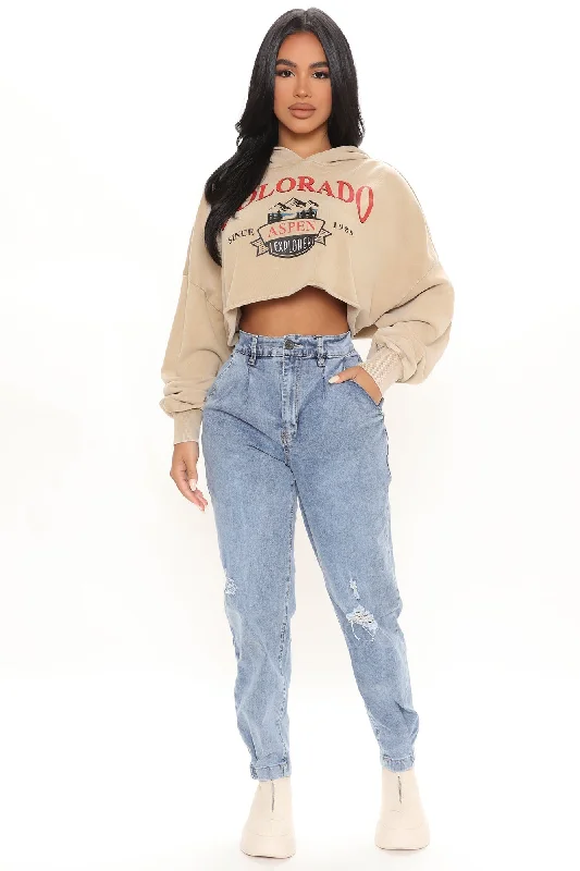 No Gap High Rise Balloon Jeans - Light Wash Comfortable Full-Length Denim Jeans