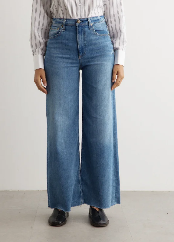 Sofie Crop High Stretch Jeans Fashionable White Denim Jeans