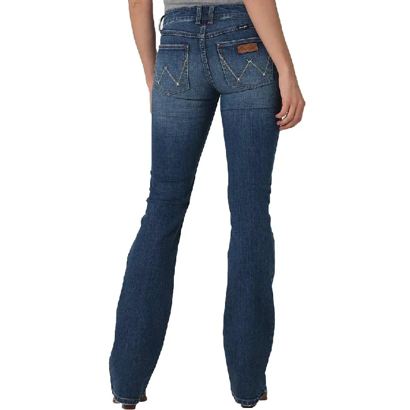 Wrangler Women's Retro Mae Bootcut Jeans Elegant Bootcut Fit Jeans